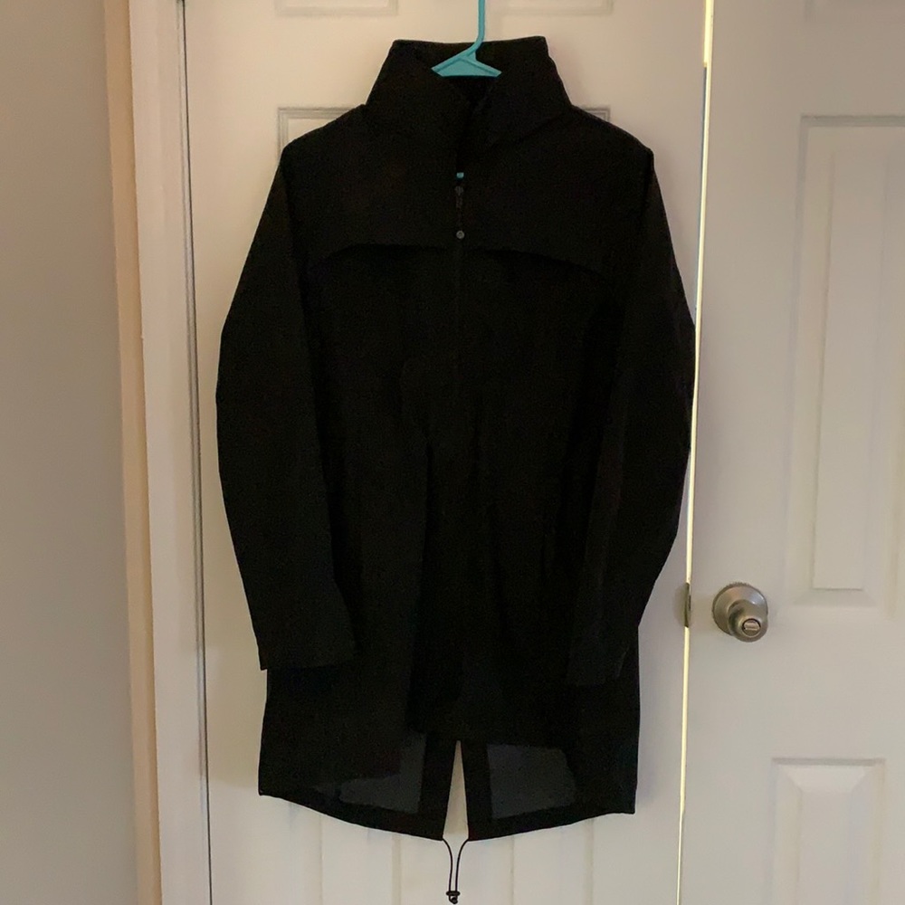 Black Rain Coat